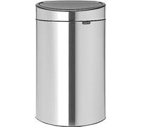 Brabantia Poubelle Touch Bin 100680 Acier 33 L