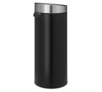 Brabantia 11 54 48 Brabantia Mülleimer Touch Bin New, schwarz matt, 30 L