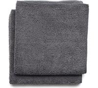 Brabantia Microfiber Torchon (Lot de 2), Gris Foncé, 30 x 30 x 0,5 cm