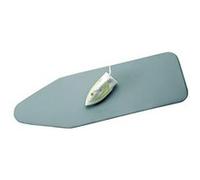 Brabantia Housse De Table À Repasser avec Couche De Mousse Durable De 2 mm (métallisée) Easy-Fit, 100 pourcent Coton, Argent, 110 X 30 cm