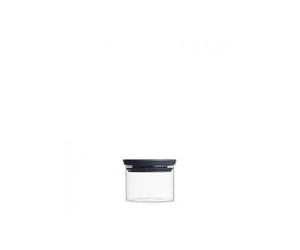 Brabantia 298301 Pot Rond Verre Gris, Transparent