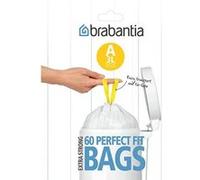 Brabantia 348983 distributeur de sacs poubelles poignées coulissantes 3 l blanc Blanc G