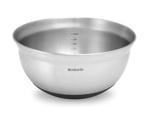 Brabantia - 363849 - Bol mixeur - 1,6 litres - Matt Steel Matt Steel G