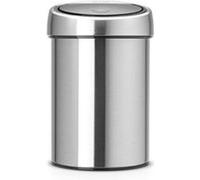 Brabantia Poubelle Touch Bin 363986 - seau intérieur plastique 3 L - inox mat (Inox G)