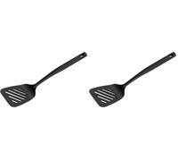 Brabantia 365188 Nylon Spatule Ajourée Coloris Noir (Lot de 2)