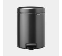 BRABANTIA atkritumu tvertne ar pedāli NewIcon, 5L, Confident Grey