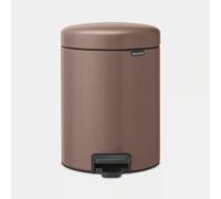 BRABANTIA atkritumu tvertne ar pedāli NewIcon, 5L, Satin Taupe