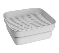Brabantia Bac à vaisselle Bassine 302688 avec égouttoir Gris clair