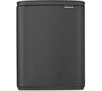 Brabantia BO Mülleimer 12 Liter Matt Infinite Grey