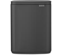 Brabantia Poubelle Bo 12 L Mineral Infinite Grey