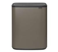 Brabantia Bo poubelle 60 l gris 223068