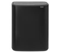 Brabantia Bo Touch Bin 2x30 L Noir mat