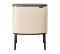 Brabantia Poubelle Bo Touch Bin 11+23 litres Soft beige