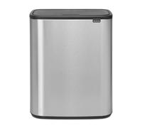 Brabantia Bo Touch Bin 2x30 L Acier mat