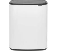 brabantia Bo Touch Bin 2x30 L - Blan