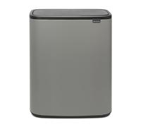 Brabantia Bo Touch Bin 2x30 L Mineral concrete grey