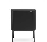 brabantia Bo Touch Bin 36 L avec Seau - Matt Black