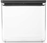 brabantia Bocal Carré, Tasty+ Dark Grey - 5,4 L