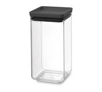 brabantia Bocal Carré, Tasty+ Dark Grey - 1,6 L