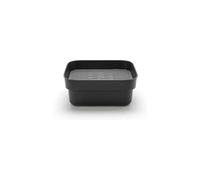 Brabantia Bol De Lavage Avec Plateau De Vidange, Gris Foncé, Taille Unique