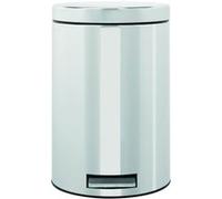 Brabantia-BRA1249 - Poubelle à pédale 12 litres -Brilliant Steel G