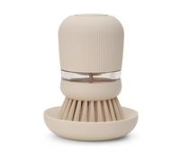 Brabantia Brosse à vaisselle avec distributeur de savon Brabantia Soft beige