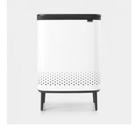 Brabantia Panier à linge Bo High 2 x 45 L Blanc