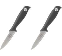 Brabantia - Couteau d'office (S) - Dark Grey (Lot de 2)