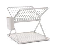 Brabantia Egouttoir à vaisselle pliable Sinkside 37 cm Gris clair