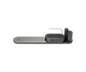 Brabantia Égouttoir-organisateur d'évier SinkStyle. ensemble 4 pièces Mineral Infinite Grey