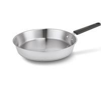 Brabantia Enjoyment Poêle Inox - Ø 24 cm - 90% Recyclé - Surface +20% - Tous Feux Compatible Induction