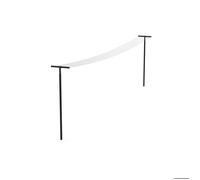 brabantia Corde à Linge HangOut avec Poteaux, 50 m - Black