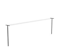 brabantia Corde à Linge HangOut avec Poteaux, 50 m - Black