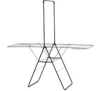 brabantia Séchoir HangOn avec Portant à Cintres 25m - Noir mat