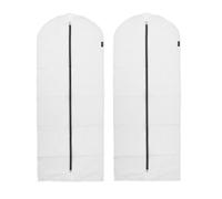 Brabantia - Housse à Vêtements M, L, XL - Sac de Protection - Rangement dans la Penderie - Organisateur de Portemanteau - Sac à Suspendre - Convient aux Manteaux & aux Robes - Lot de 3 Tailles - Black