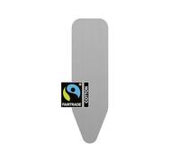 Brabantia Housse De Table À Repasser avec Couche De Mousse Durable De 2 mm (métallisée) Easy-Fit, 100 pourcent Coton, Argent, 110 X 30 cm