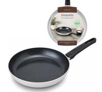 Brabantia INDU+ Poêle à Frire 20 cm - Tous Feux dont Induction - Revêtement Céramique sans PFAS - Aluminium Recy ris