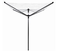 Brabantia Lift-O-Matic 60m + ancrage au sol + couverture Gris Métallique