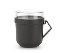 Brabantia Mug à soupe Make & Take 0.6 L Gris foncé