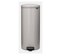Brabantia Poubelle à pédale New Icon 30 litres Soft grey