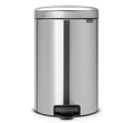 Brabantia NewIcon poubelle 20 l acier-noir 114021