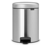 Brabantia NewIcon poubelle 5 l acier-noir 112645