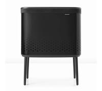 Brabantia Panier à linge Bo 60 L Noir mat