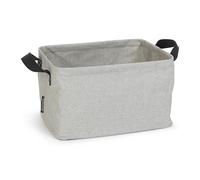 Brabantia - Panier à linge pliable - 35 L - Gris - Se plie à plat, poignées souples