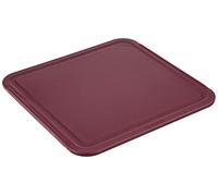 Brabantia Planche à découper Tasty+ 123122 Moyen 25×25 cm Carré Plastique Aubergine