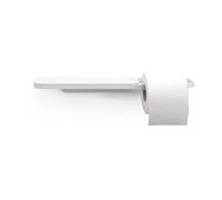 Brabantia Porte rouleau papier toilette avec étagère MindSet Mineral Fresh White