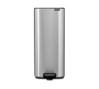 Brabantia Poubelle à pédale Bo 30 L Matt Steel Fingerprint Proof