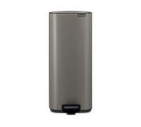 Brabantia Poubelle à pédale Bo 30 L Platinum