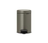 Brabantia Poubelle à pédale - Gris platine