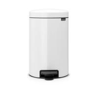 Brabantia Poubelle à pédale New Icon 12 litres blanc